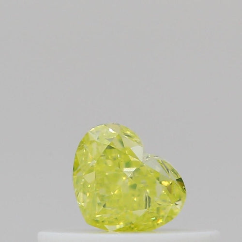 GIA 彩鑽 黃鑽 0.27ct Fancy Intense Greenish Yellow