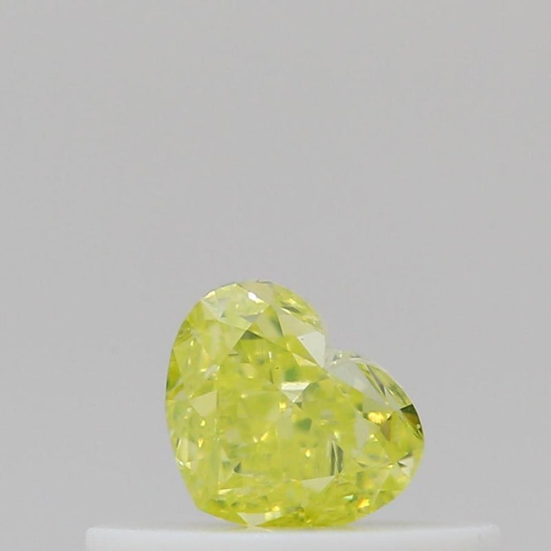 GIA 彩鑽 黃鑽 0.27ct Fancy Intense Greenish Yellow