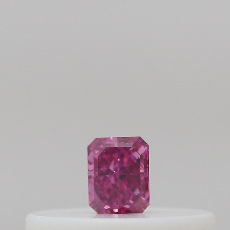 GIA 彩鑽 粉紅鑽 0.06ct Fancy Vivid Purplish Pink