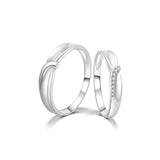 18K Wedding Band Pair CP005