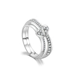 18K Wedding Band Pair CP009
