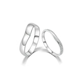 18K Wedding Band Pair CP012