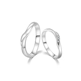 18K Wedding Band Pair CP013