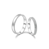 18K Wedding Band Pair CP021
