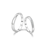 18K Wedding Band Pair CP023
