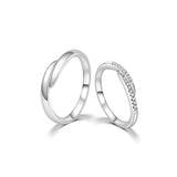 18K Wedding Band Pair CP025