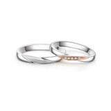 18K Wedding Band Pair CP037
