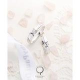 18K Wedding Band Pair CP040