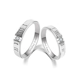 18K Wedding Band Pair CP042
