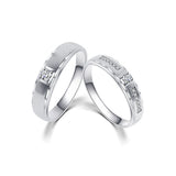 18K Wedding Band Pair CP045