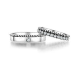18K Wedding Band Pair CP050