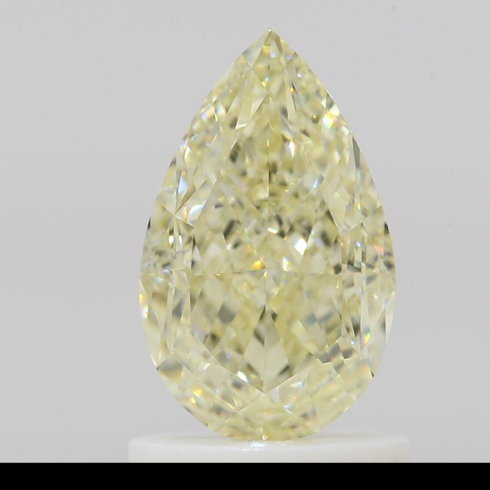 GIA 天然鑽石 梨形 1.26ct W-X VS1