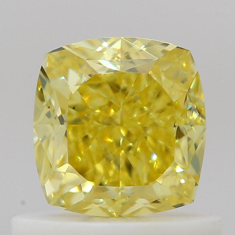 GIA 彩鑽 黃鑽 0.8ct Fancy Vivid Yellow