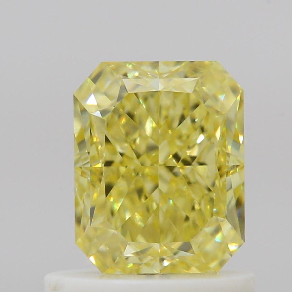 GIA 彩鑽 黃鑽 1.01ct Fancy Intense Yellow