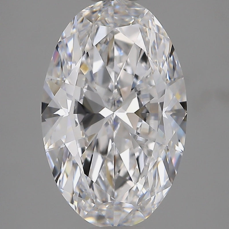 GIA 天然鑽石 橢圓形 3.01ct D IF