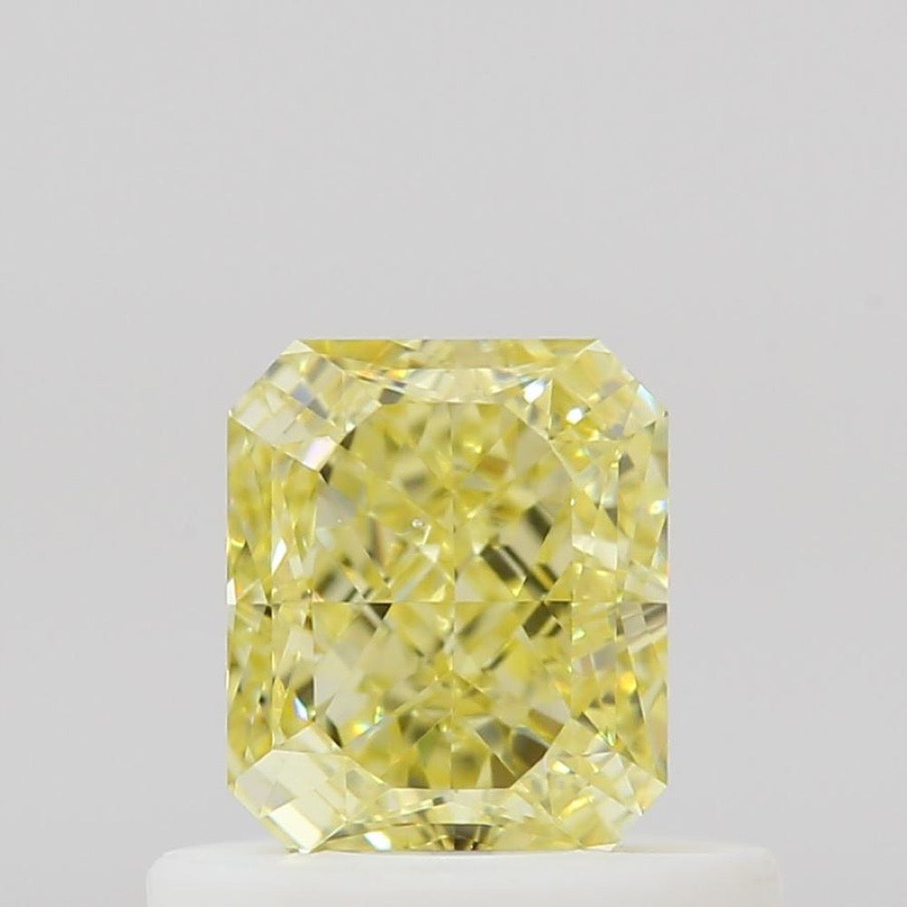GIA 彩鑽 黃鑽 0.58ct Fancy Yellow