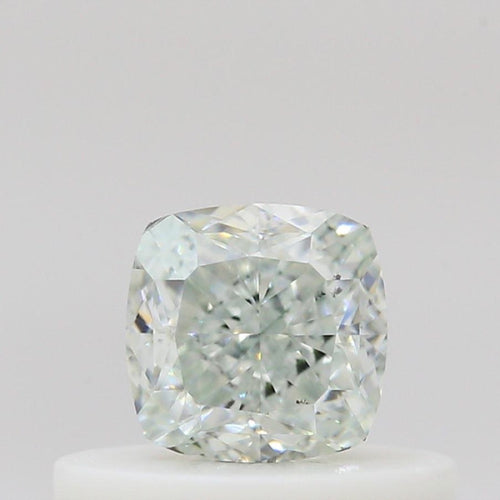 GIA 彩鑽 綠鑽 0.42ct Very Light Green