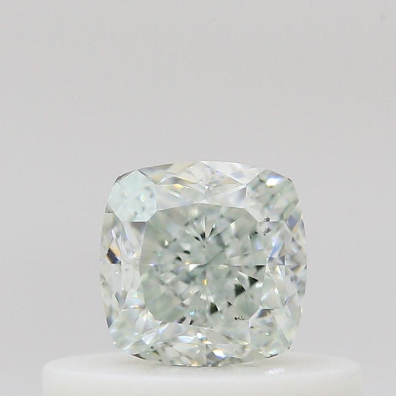 GIA 彩鑽 綠鑽 0.42ct Very Light Green