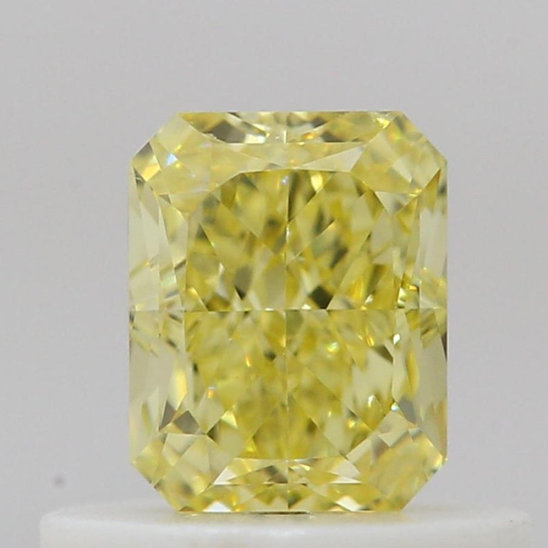 GIA 彩鑽 黃鑽 0.51ct Fancy Intense Yellow
