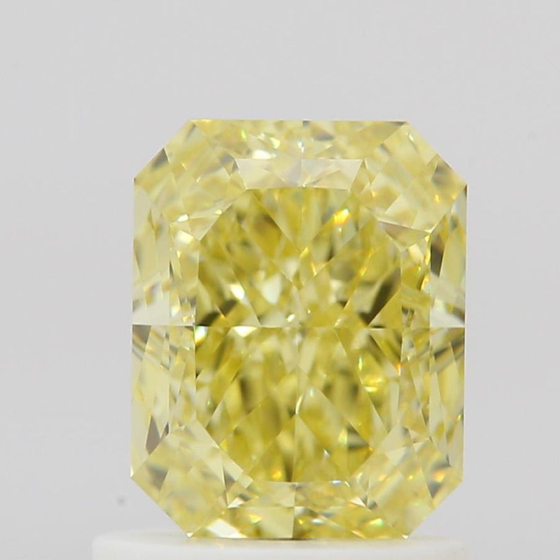 GIA 彩鑽 黃鑽 1.24ct Fancy Intense Yellow