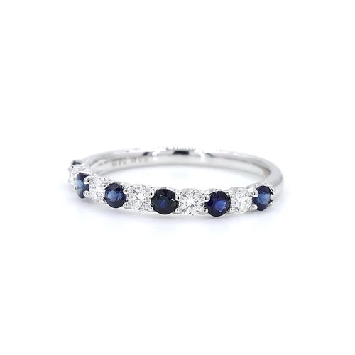 18K White Gold 0.23ct Sapphire Ring