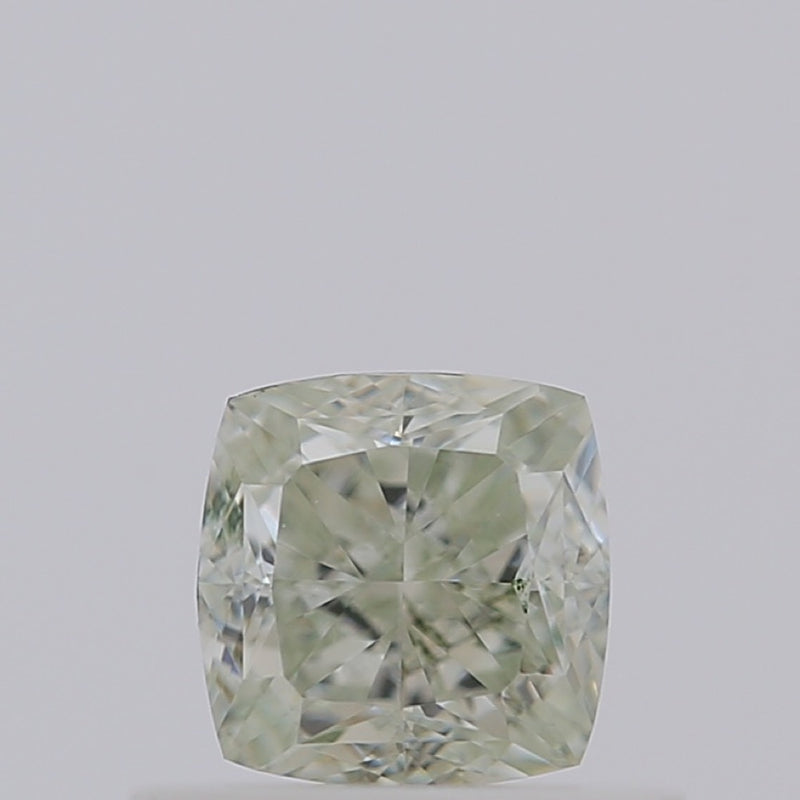 GIA 彩鑽 綠鑽 0.6ct Fancy Light Yellowish Green