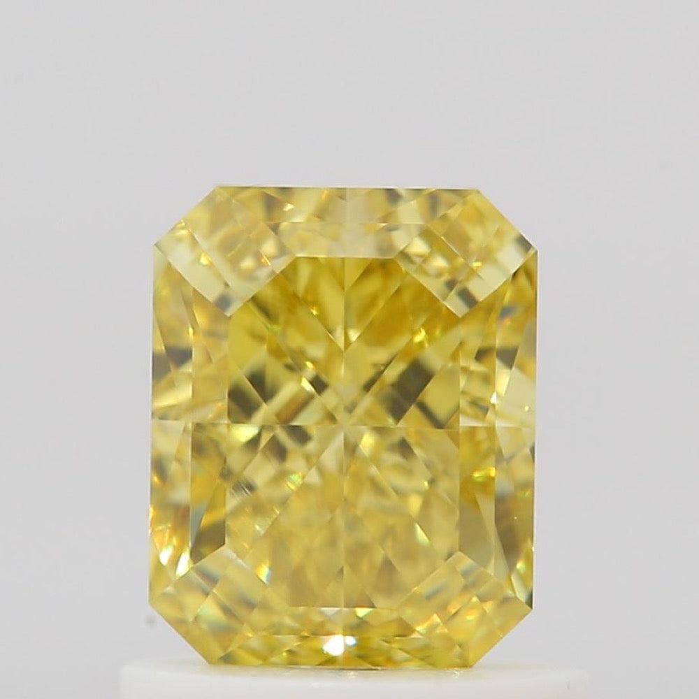 GIA 彩鑽 黃鑽 1.01ct Fancy Intense Yellow