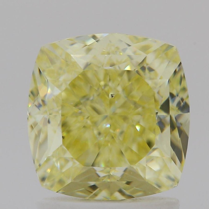 GIA 彩鑽 黃鑽 2.1ct Fancy Yellow
