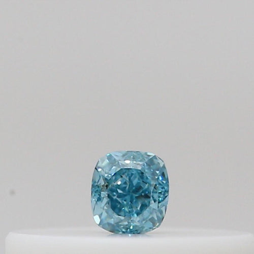 GIA Fancy Colour Diamond 0.04ct Fancy Intense Green-blue
