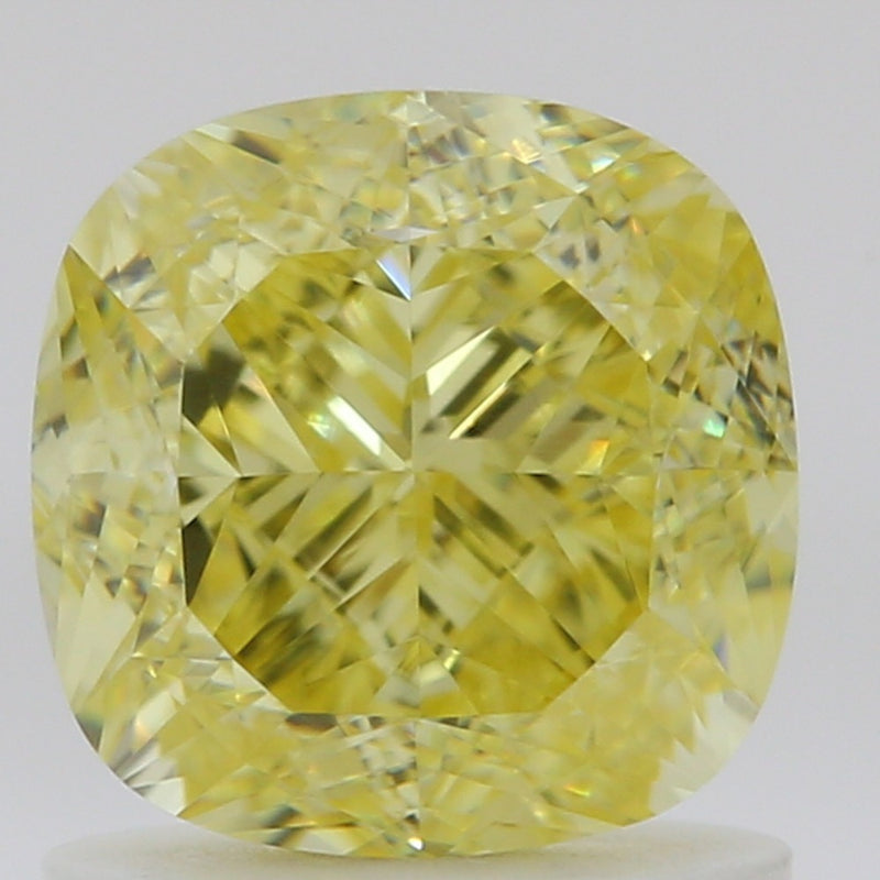 GIA 彩鑽 黃鑽 1.51ct Fancy Intense Yellow