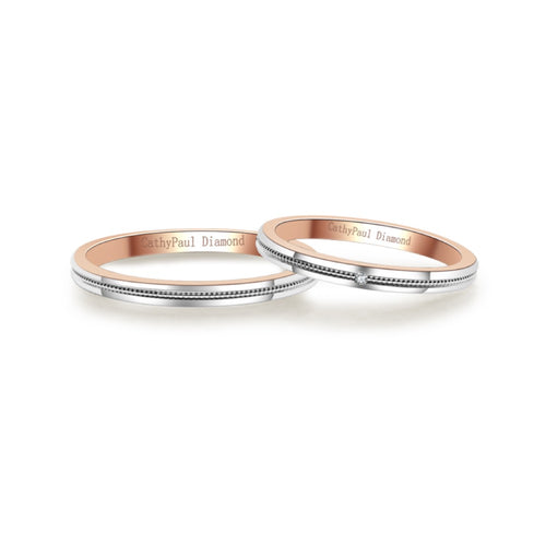 Angerosa Wedding Band Pair AR508-AR509