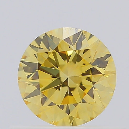 GIA Fancy Colour Diamond 0.51ct Fancy Intense Yellow