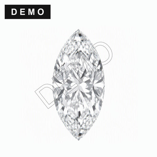 GIA 天然美鑽 欖尖形 0.46ct G VVS1