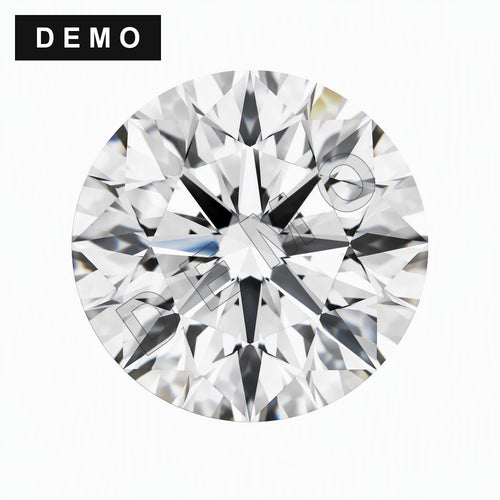 GIA 天然美鑽 圓形 0.5ct I VVS2