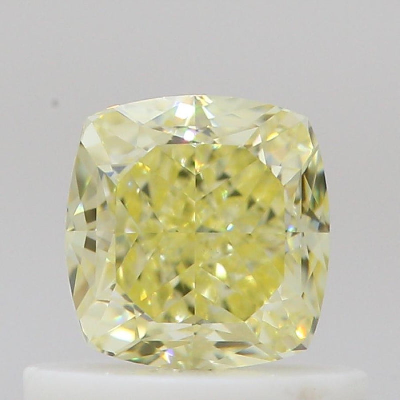 GIA 彩鑽 黃鑽 0.66ct Fancy Yellow