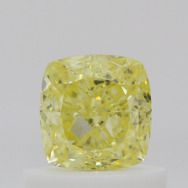 GIA 彩鑽 黃鑽 0.7ct Fancy Intense Yellow