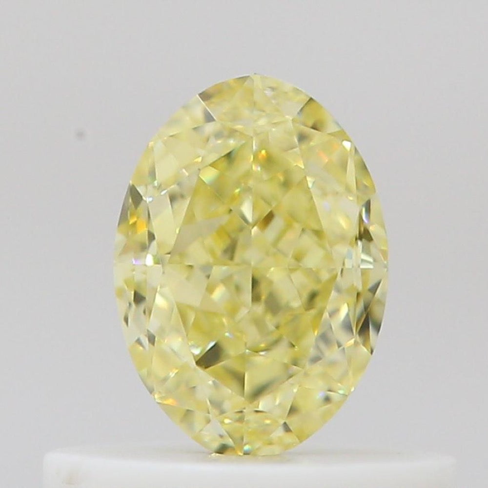 GIA 彩鑽 黃鑽 0.5ct Fancy Yellow