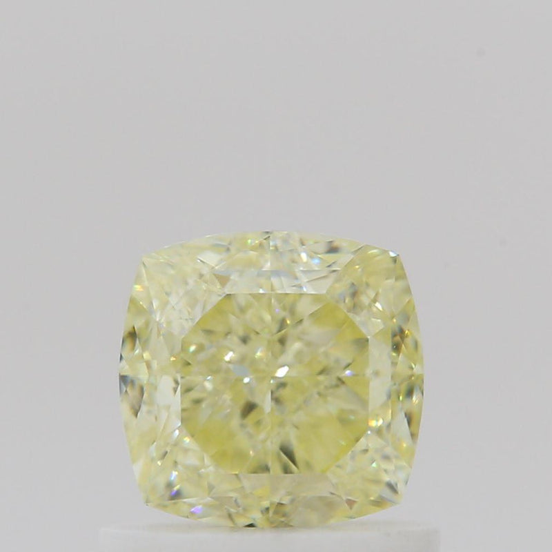 GIA Natural Diamond Cushion 1ct Y-Z VS1