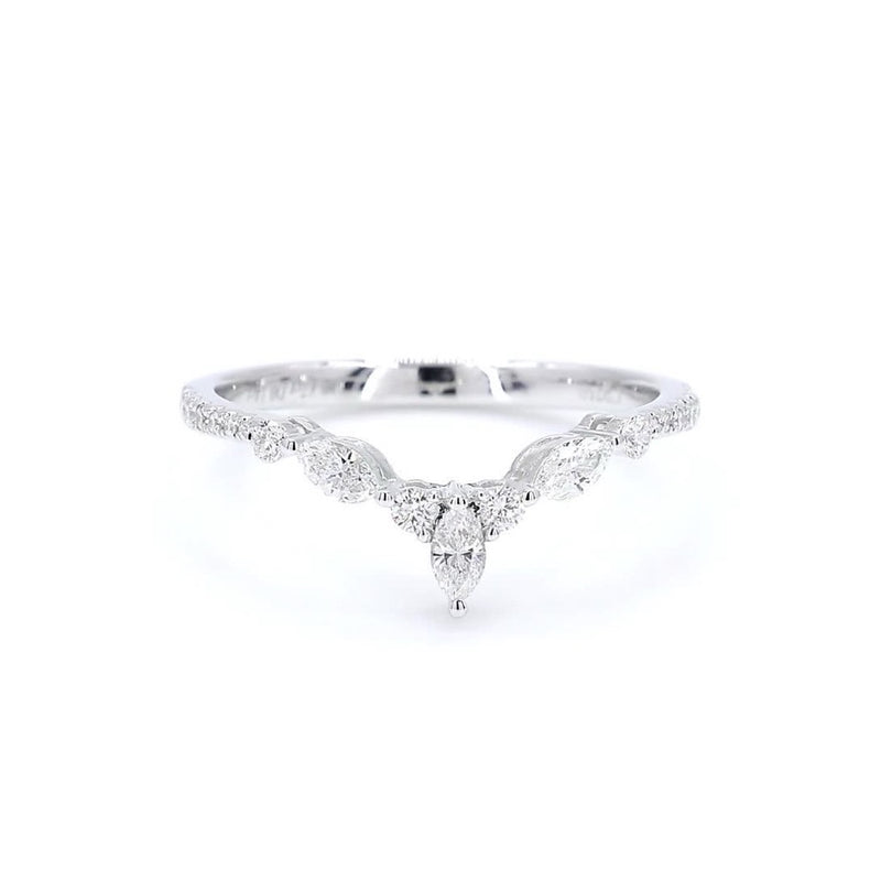 18K White Gold 0.31ct Diamond Ring