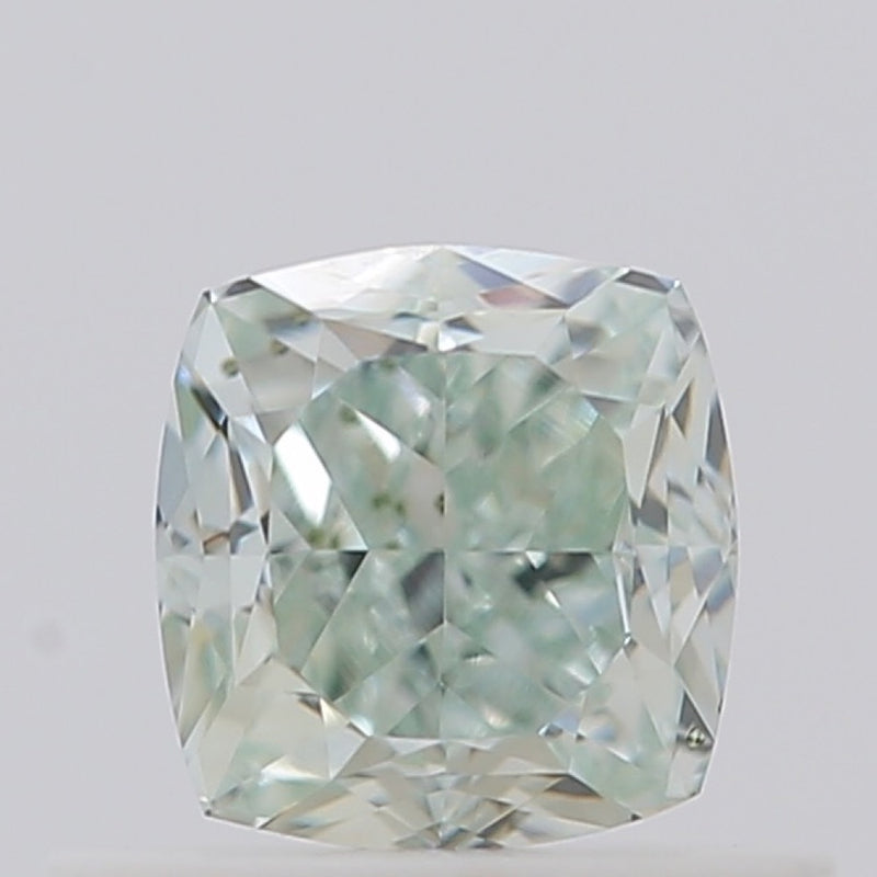 GIA 彩鑽 綠鑽 0.55ct Fancy Light Green