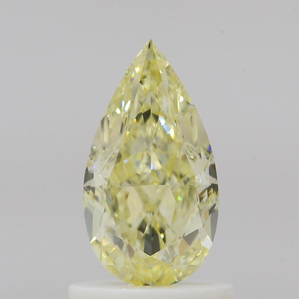 GIA 天然鑽石 梨形 1.01ct Y-Z VVS2