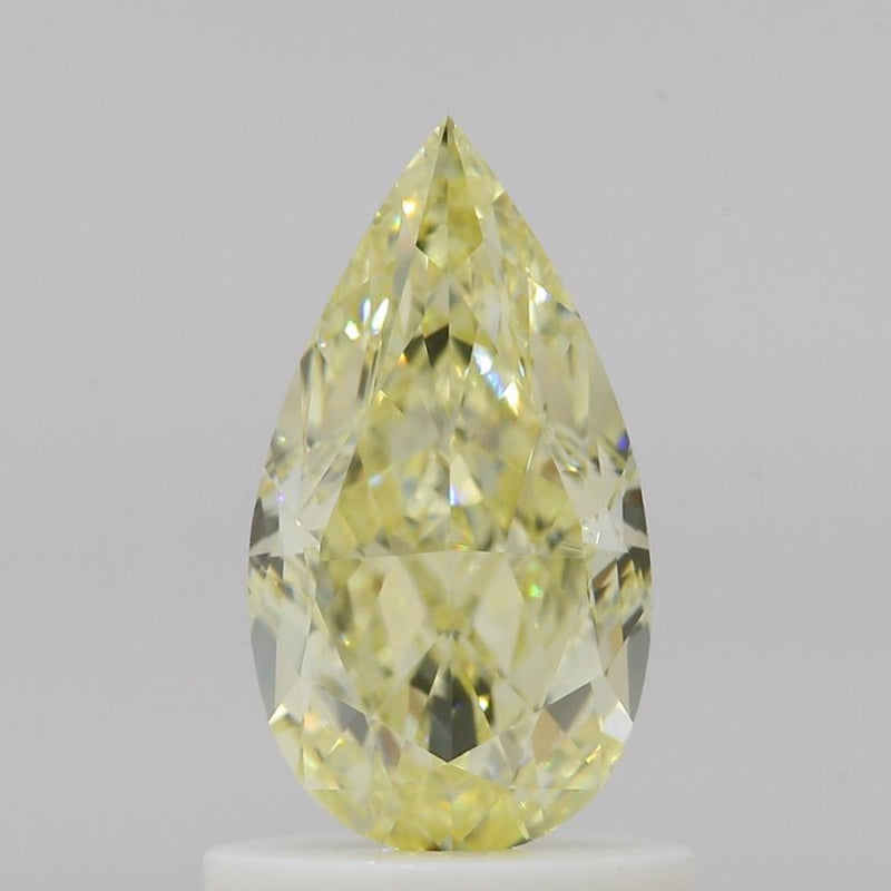 GIA Natural Diamond Pear 1.01ct Y-Z VVS2