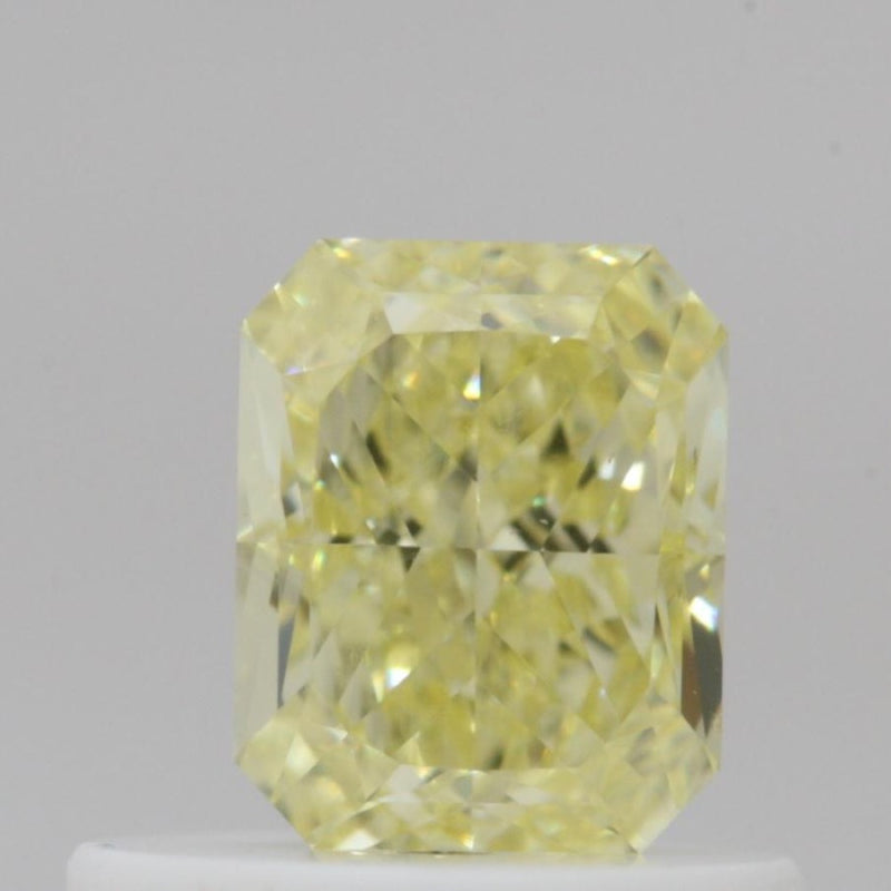 GIA 彩鑽 黃鑽 0.54ct Fancy Intense Yellow