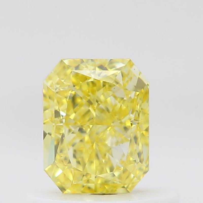 GIA 彩鑽 黃鑽 0.61ct Fancy Vivid Yellow