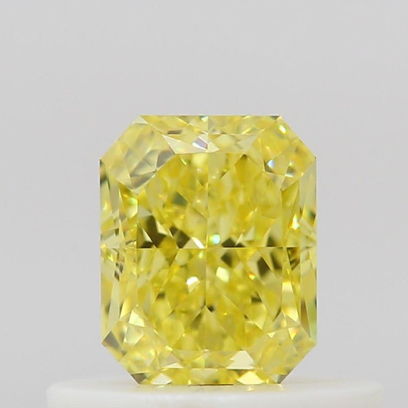 GIA 彩鑽 黃鑽 0.5ct Fancy Intense Yellow