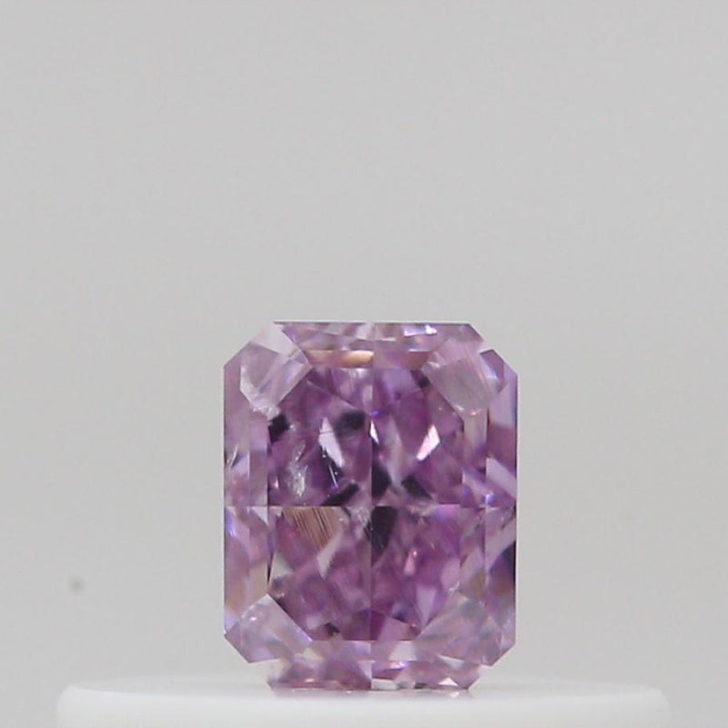 GIA 彩鑽 粉紅鑽 0.21ct Fancy Intense Purple-pink