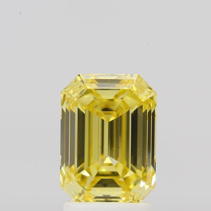 GIA 彩鑽 黃鑽 2.4ct Fancy Vivid Yellow
