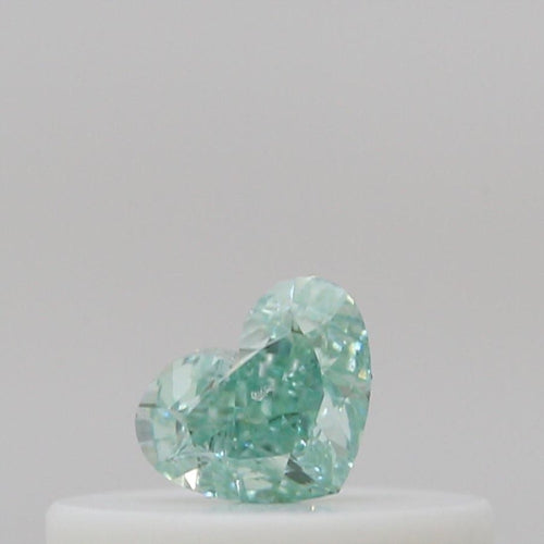 GIA Fancy Colour Diamond 0.12ct Fancy Intense Bluish Green