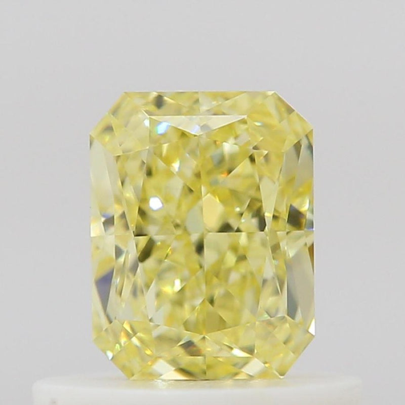 GIA 彩鑽 黃鑽 0.58ct Fancy Intense Yellow