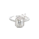 18K White Gold 0.55ct Diamond Ring